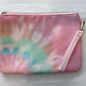Stoney Clover for Target Large Zipper Wristlet in Pink Tie Dye